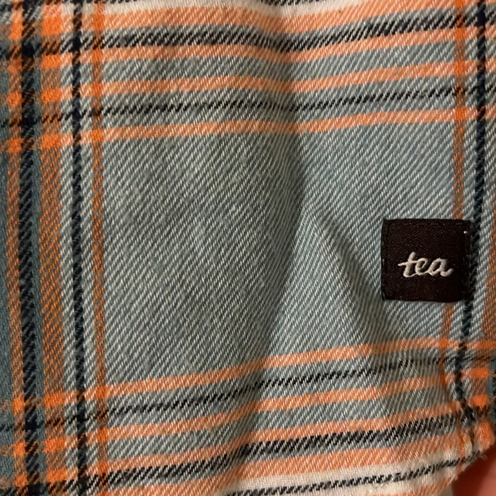 Tea Collection Flannel Button-Up - Picture 7 of 7